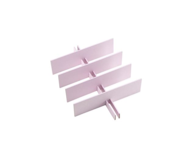Bookbinders Design Boxunterteilung Brillen A5 Dusty Pink